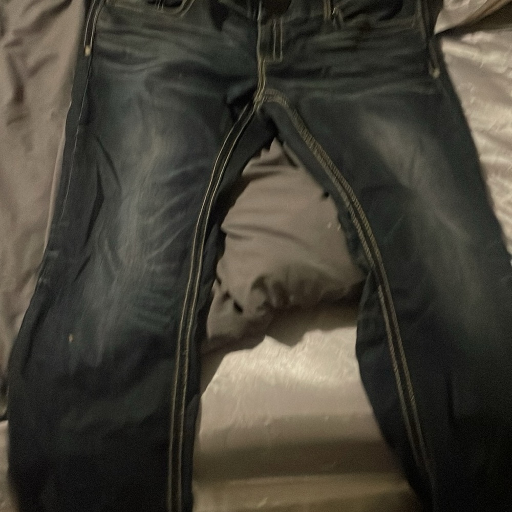 Men's Dark Blue Jeans